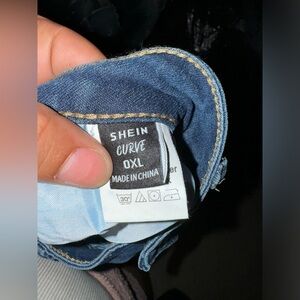 Shein blue jeans